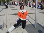 Cosplay-Cover: Yoruichi Shihouin