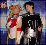 Cosplay-Cover: Sailor Moon [1. Verwandlung Anime]