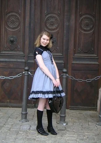 Cosplay-Cover: Meta Gingham JSK