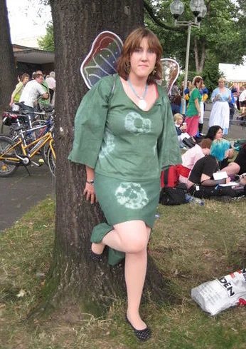 Cosplay-Cover: Fee (grün)