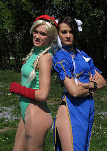 Cosplay-Cover: Chun li