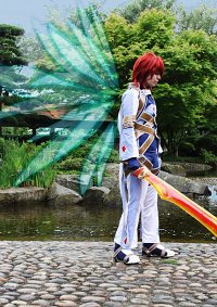 Cosplay-Cover: Kratos Aurion [Judgment ingame]