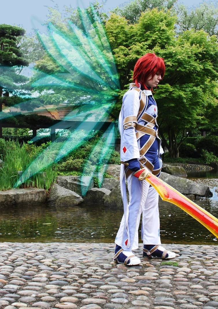 Cosplay-Cover: Kratos Aurion [Judgment ingame]