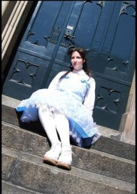 Cosplay-Cover: Blue & White Baby Lolita