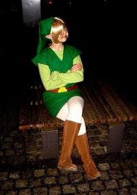 Cosplay-Cover: klein Link