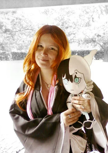 Cosplay-Cover: Rangiku Matsumoto (orange Haare)