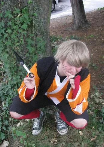 Cosplay-Cover: Uzumaki Naruto [Artbook Yukata]