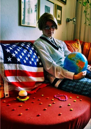 Cosplay-Cover: Alfred F. Jones [USA] (Gakuen)