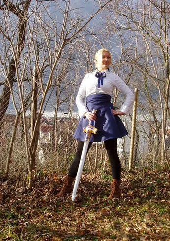 Cosplay-Cover: Saber -zivil-