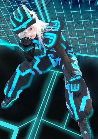 Cosplay-Cover: Riku / Space Paranoids - Tron