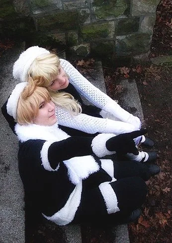 Cosplay-Cover: Roxas [Black Christmas/Winter Style]