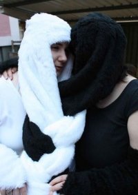 Cosplay-Cover: Mokona Modoki (kuro)