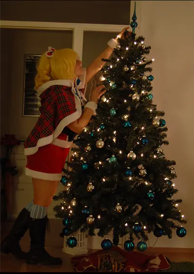 Cosplay-Cover: Eli Ayase [Christmas Idolized]