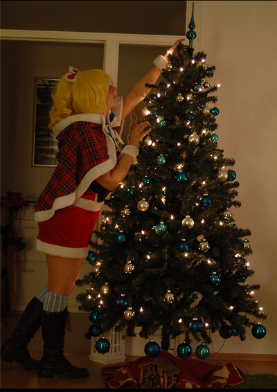 Cosplay-Cover: Eli Ayase [Christmas Idolized]