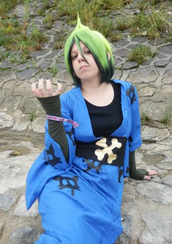 Cosplay-Cover: Amaimon (Kimono)