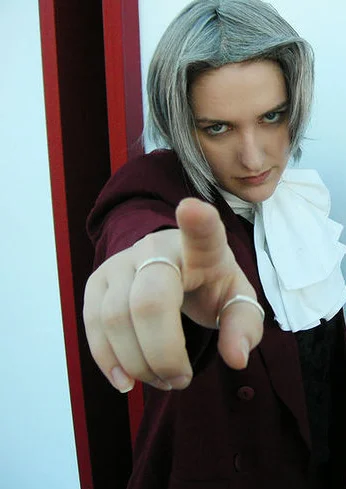Cosplay-Cover: Miles Edgeworth