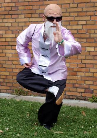 Cosplay-Cover: Muten Roshi