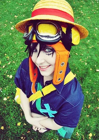 Cosplay-Cover: Monkey D. Luffy (Strong World)