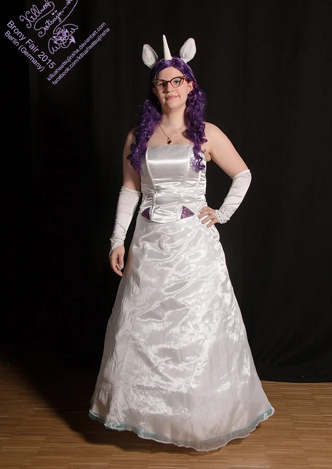 Cosplay-Cover: Rarity (Halfhuman)