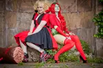 Cosplay-Cover: Harley Quinn Pin Up (eigen Kreation)