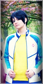 Cosplay-Cover: Haruka Nanase (Iwatobi Swim club-Outfit)