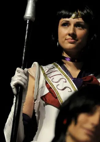 Cosplay-Cover: Sailor Saturnus - Sailor Moon Stars (anime)