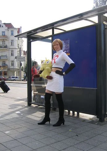 Cosplay-Cover: Jesse (Team Rocket)