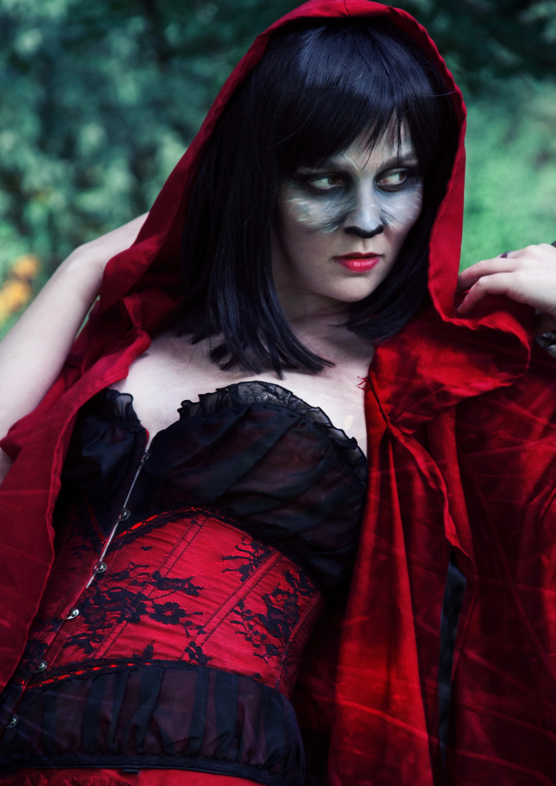 Cosplay-Cover: Rotkäppchen