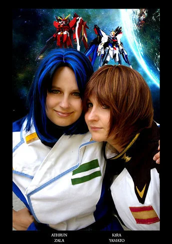Cosplay-Cover: Kira Yamato // White Zaft