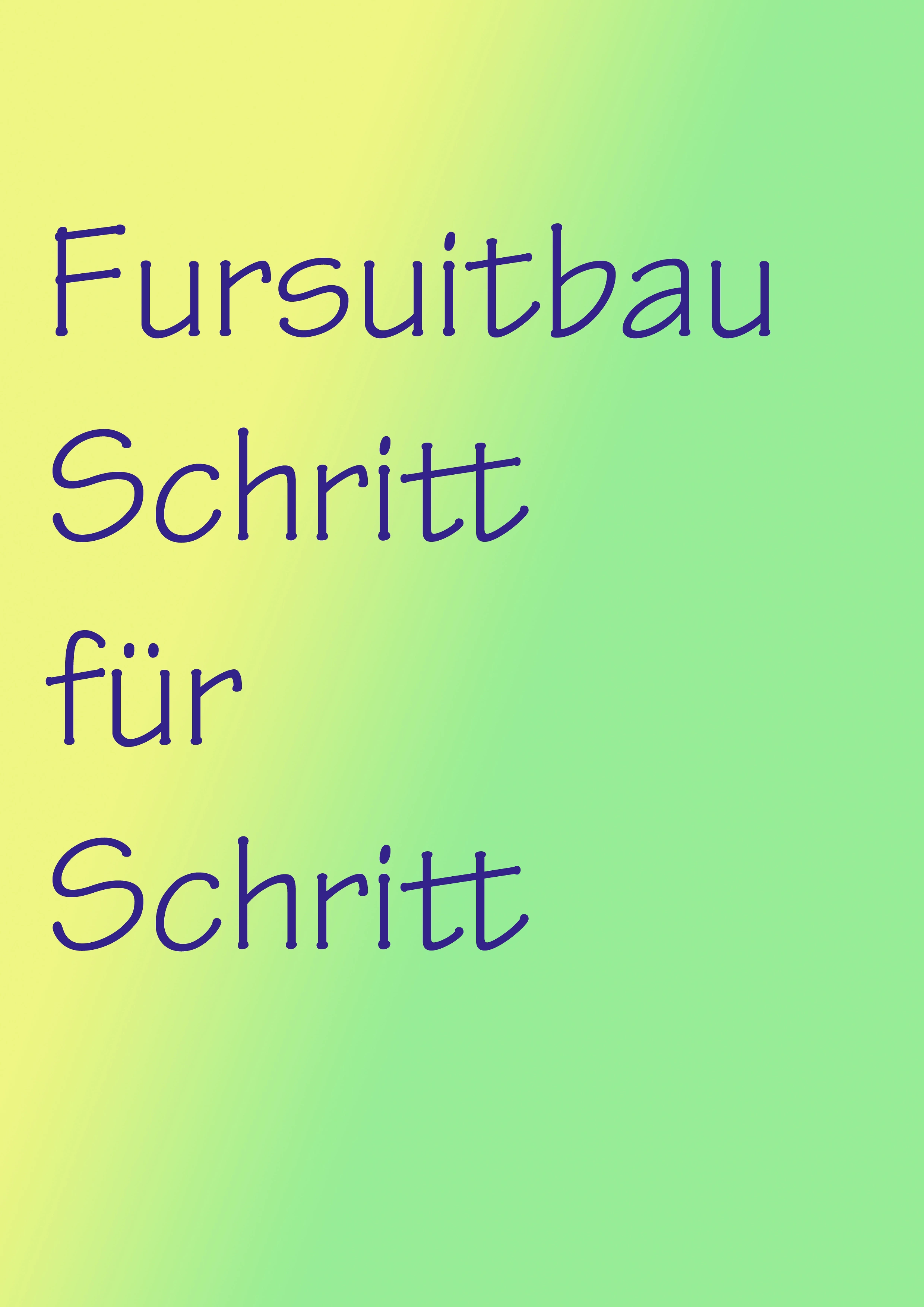 Cover: Fursuitbau Schritt für Schritt