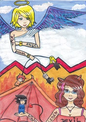 Cover: ~* Ninjaleben *~ Angel & Devil