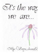 Cover: It's the way we are... :D XD