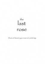 Cover: the last rose