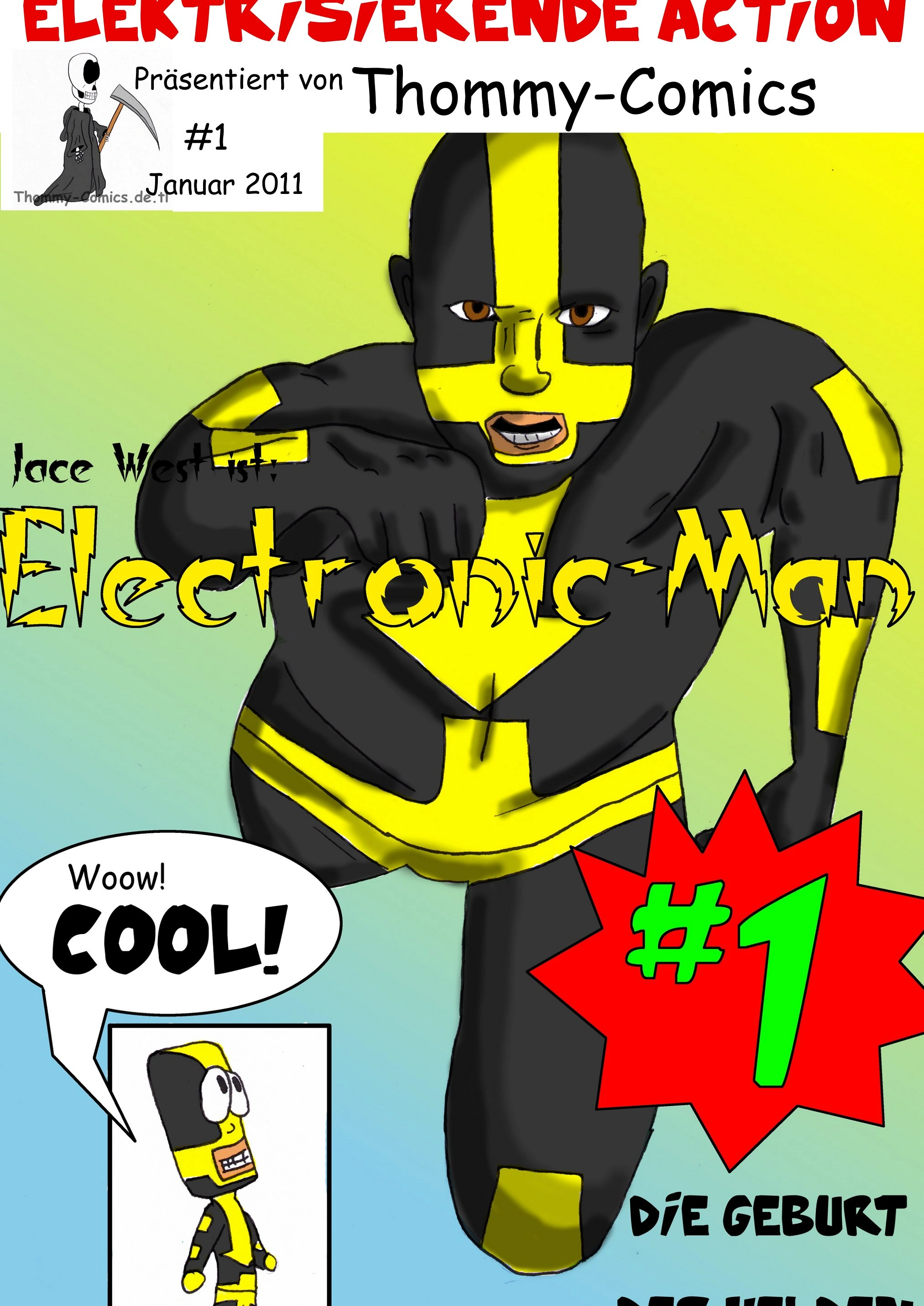 Cover: Electronic-Man (Leseprobe)