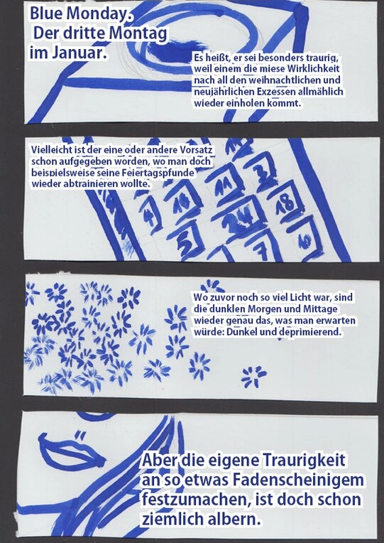 Cover: Mathe ist blau