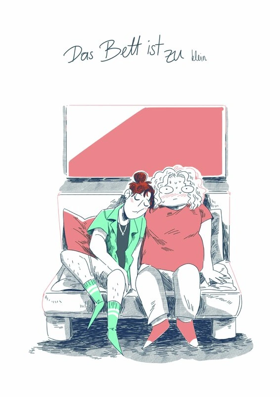 Cover: Das Bett ist zu klein !