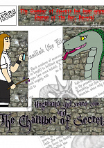 Cover: Hogwarts 2nd years and the Chamber of Secrets