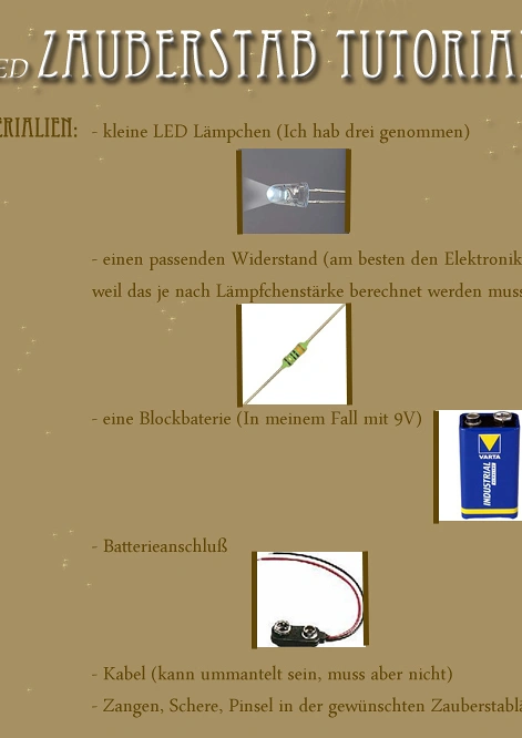Cover: LED Zauberstab [Tutorial]