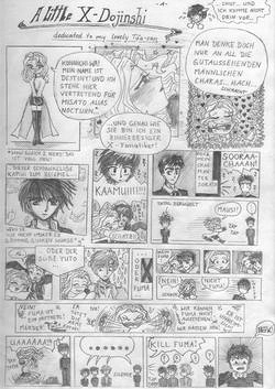 Cover: A little X- Comic