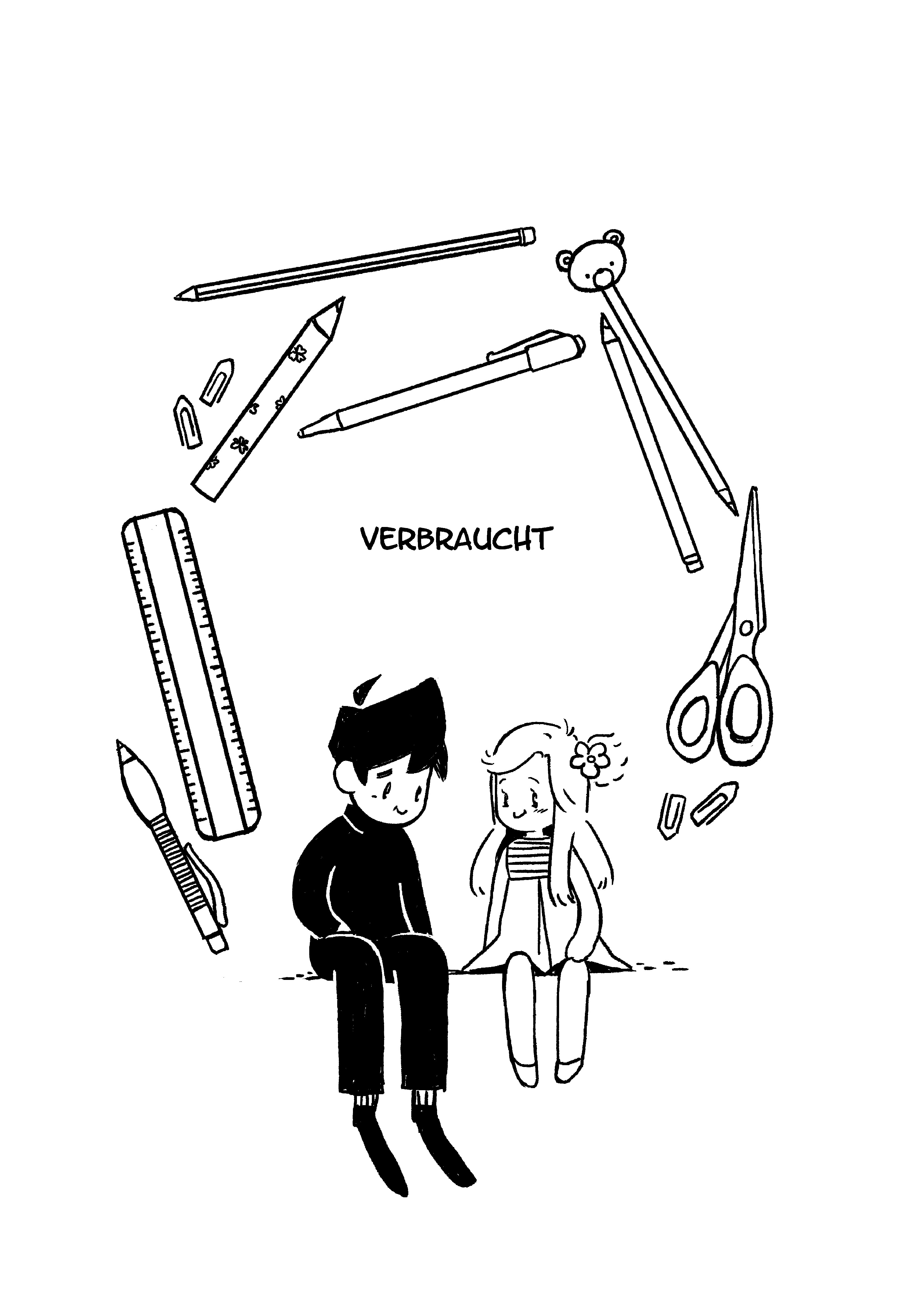 Cover: VERbraucht - Vernarrt Leseprobe