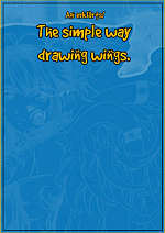 Cover: The simple way drawing wings...