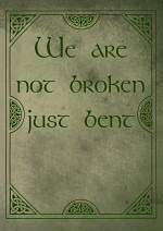 Cover: We're not broken just bent