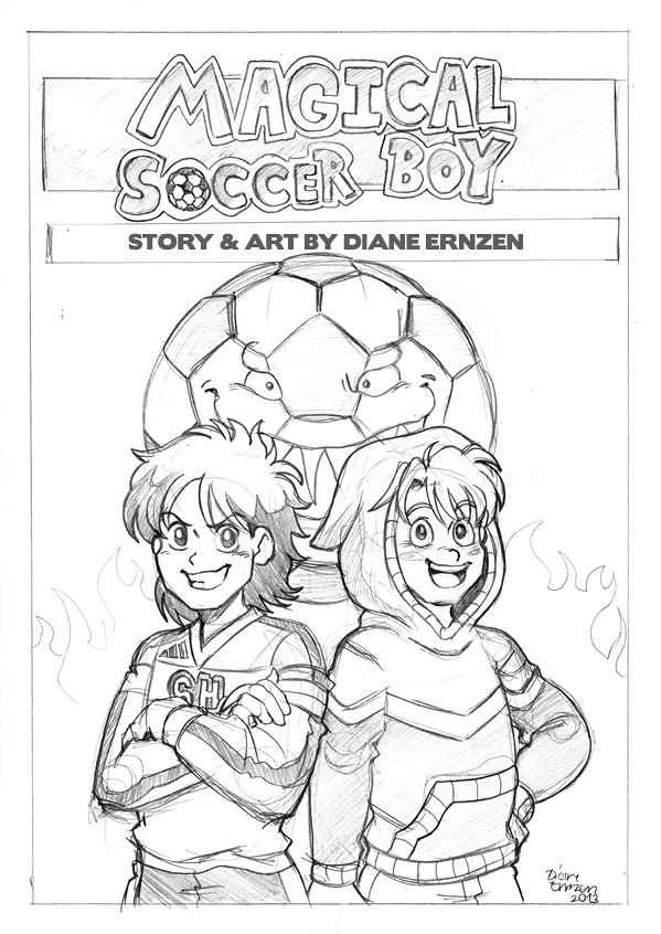 Cover: Magical Soccer Boy - 12 Stunden Shonen Manga Challenge