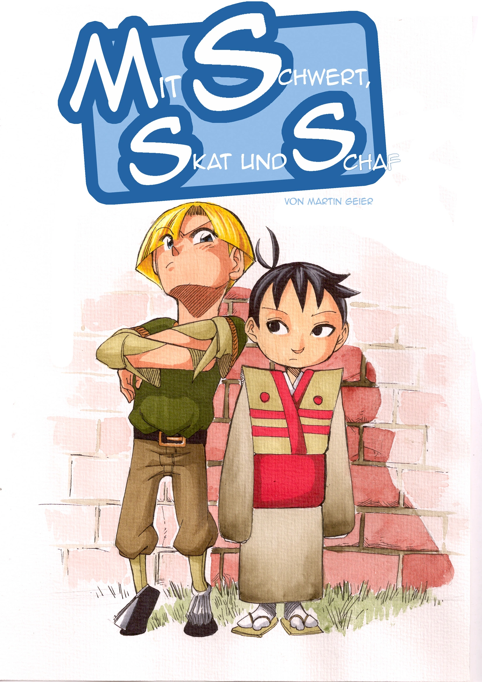 Cover: Mit Schwert, Skat und Schaf