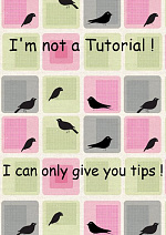 Cover: I'm not a tutorial ! I can only give you tips !