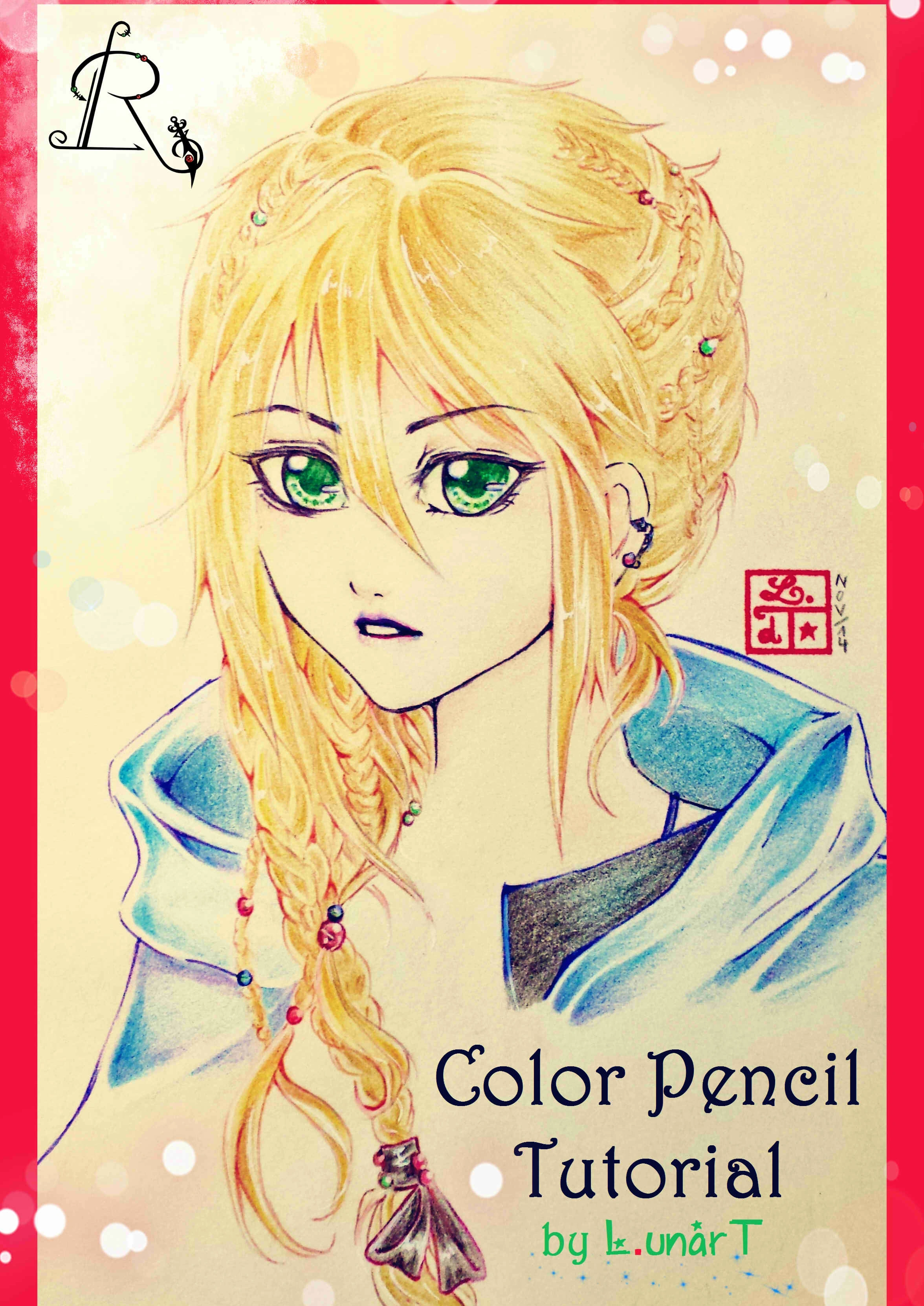 Cover: Buntstift Mini-Tutorial mit L.unarT ♥