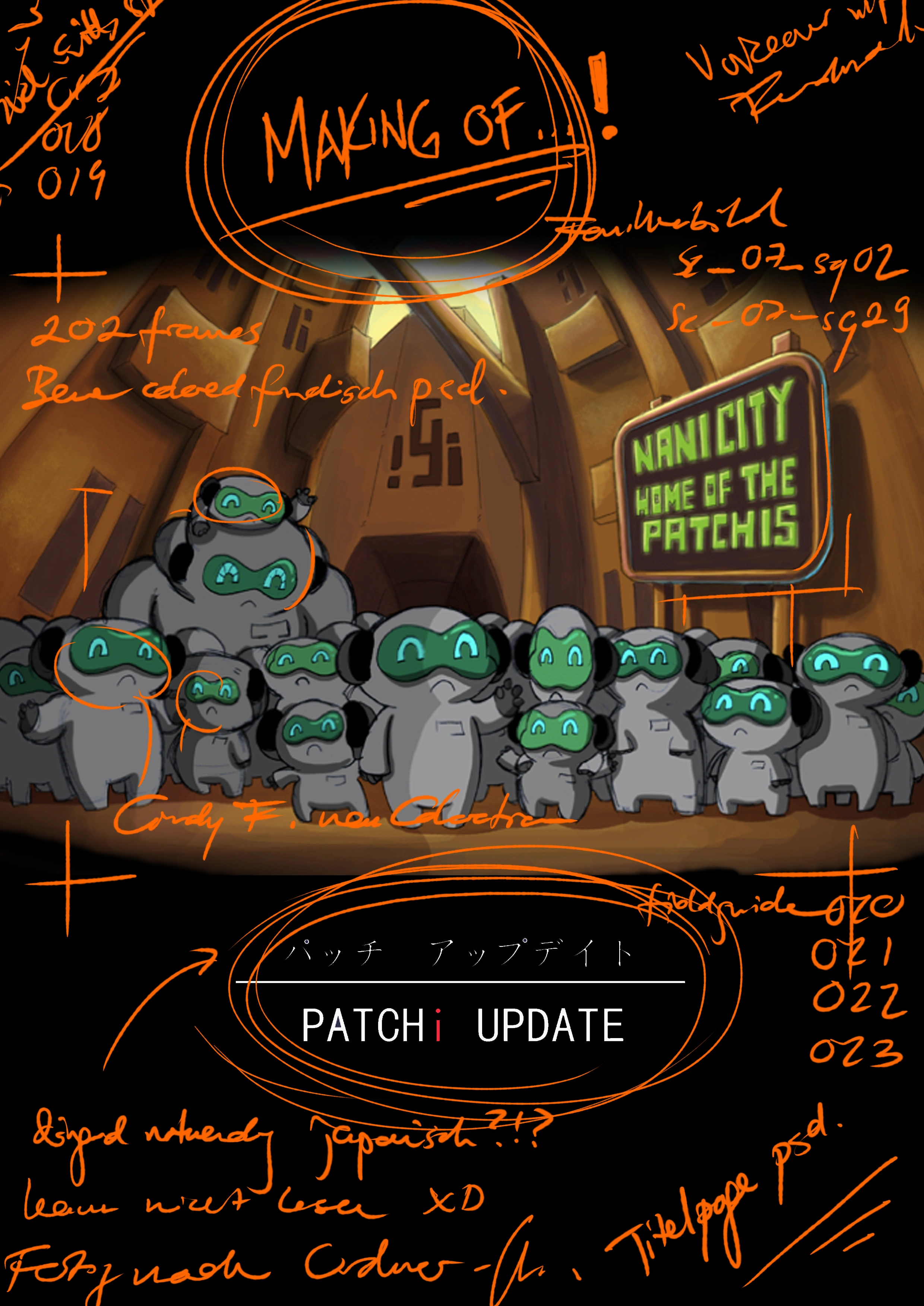 Cover: Patchi Update: Making of
