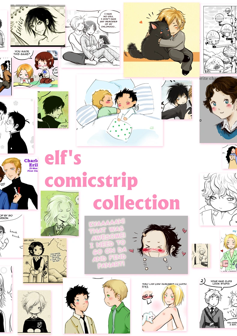 Cover: Elf's Comicstrips Collection