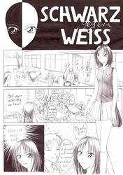 Cover: Schwarz gegen Weiß