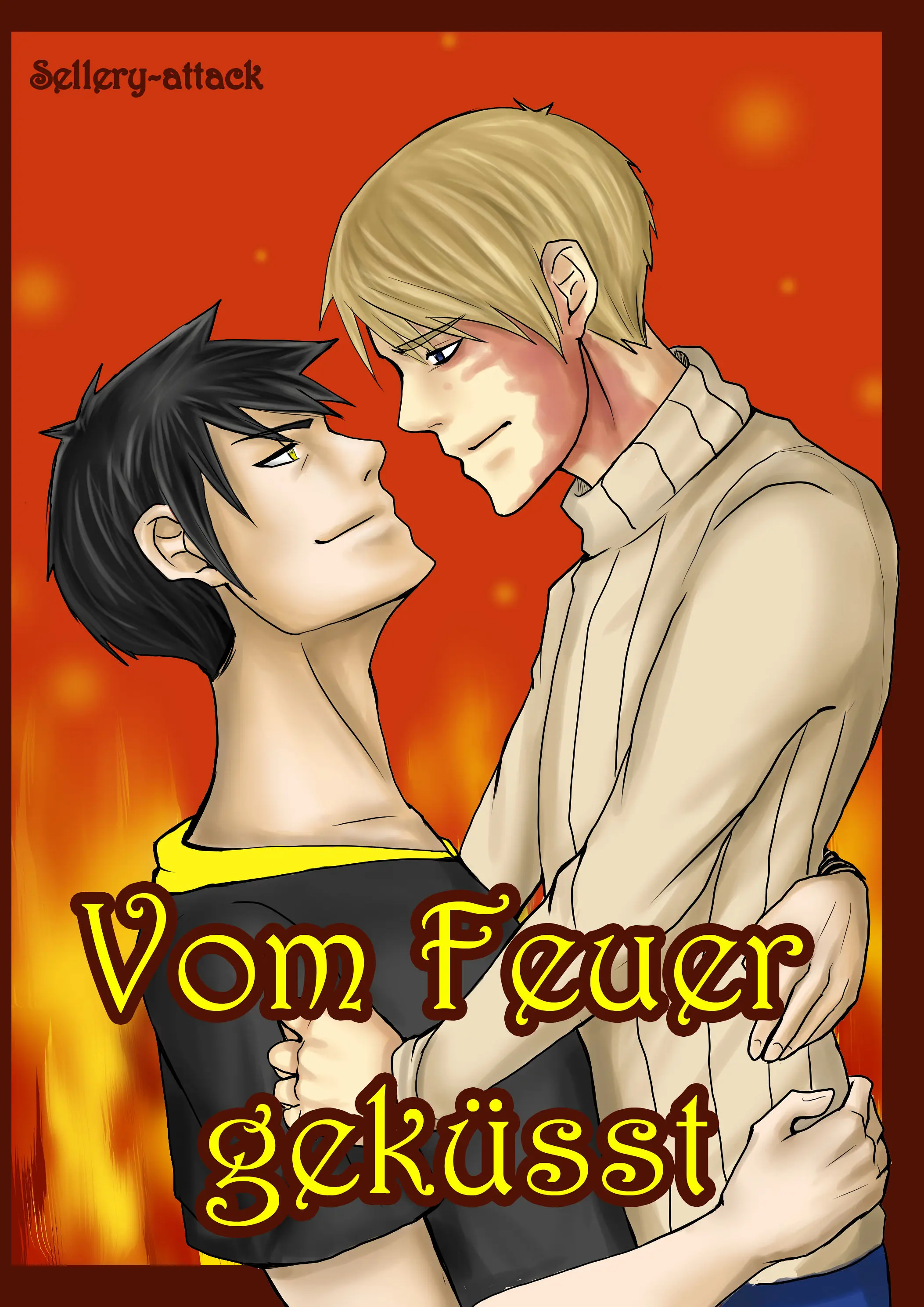 Cover: Vom Feuer geküsst